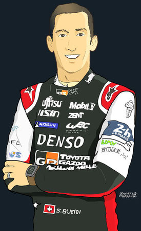 Sébastien Buemi by Muneta & Cerracín