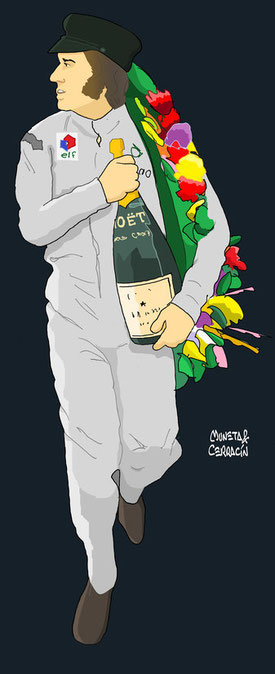 Jackie Stewart by Muneta & Cerracín