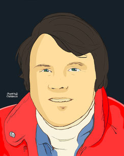 Jack Brabham by Muneta & Cerracín
