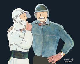 Mike Hawthorn by Muneta & Cerracín
