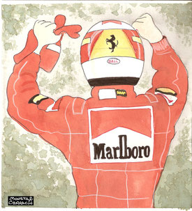 Michael Schumacher by Muneta & Cerracín