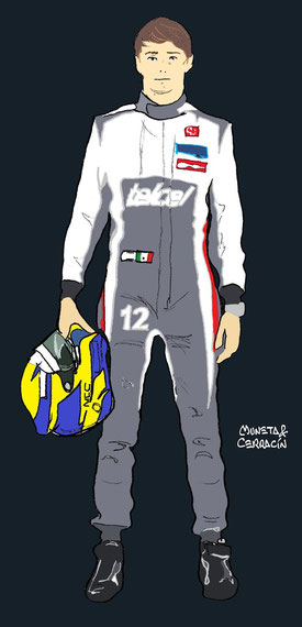 Esteban Gutierrez by Muneta & Cerracín