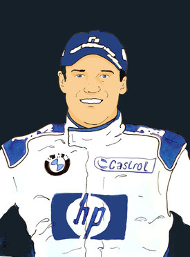 Juan Pablo Montoya by Muneta & Cerracín