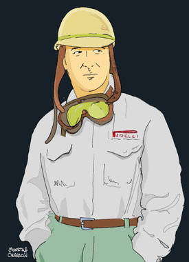 Giuseppe "Nino" Farina by Muneta & Cerracín