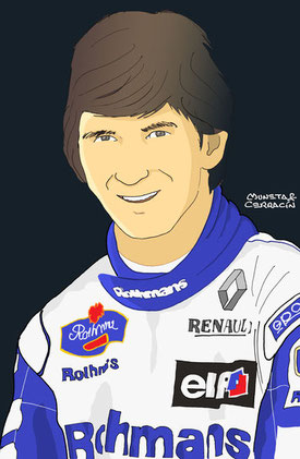 Damon Hill by Muneta & Cerracín