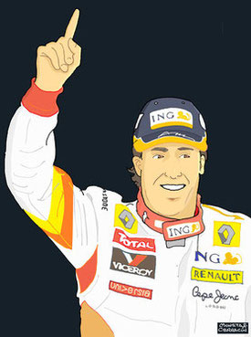 Fernando Alonso by Muneta & Cerracín