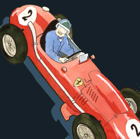 Mike Hawthorn by Muneta & Cerracín