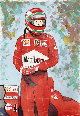Eddie Irvine by Muneta & Cerracín
