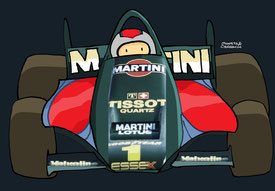 Mario Andretti by Muneta & Cerracín