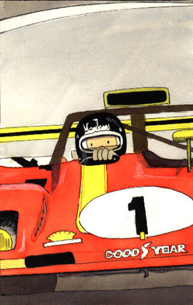 Jacky Ickx by Muneta & Cerracín