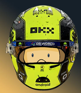 Lando Norris by Muneta & Cerracín