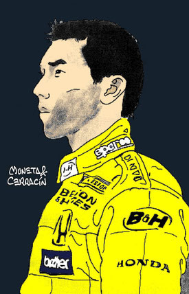 Takuma Sato by Muneta & Cerracín