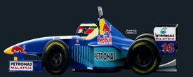 Gianni Morbidelli by Muneta & Cerracín