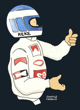 Keke Rosberg by Muneta & Cerracín