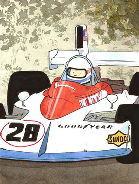 Helmet of Mark Donohue by Muneta & Cerracín