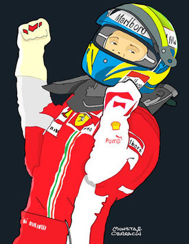 Felipe Massa by Muneta & Cerracín