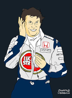 Helmet of Jenson Button by Muneta & Cerracín