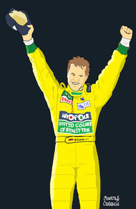 Michael Schumacher by Muneta & Cerracín