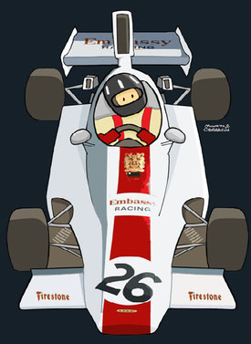 Graham Hill by Muneta & Cerracín
