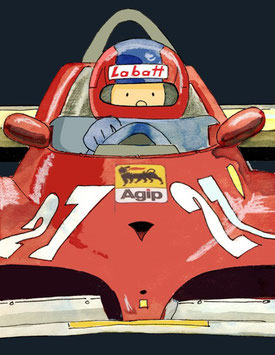 Gilles Villeneuve by Muneta & Cerracín