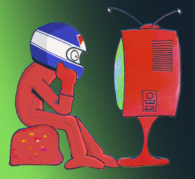 Patrick Tambay by Muneta & Cerracín
