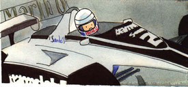 Riccardo Patrese by Muneta & Cerracín