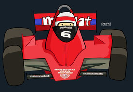 Nelson Piquet by Muneta & Cerracín