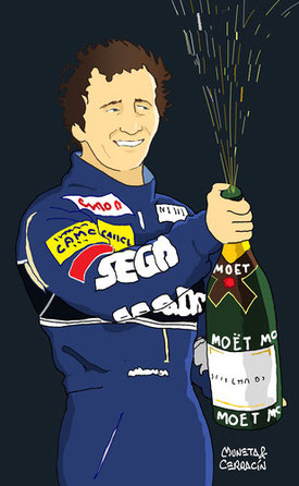 Alain Marie Pascal Prost by Muneta & Cerracín