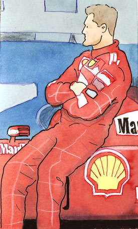 Michael Schumacher by Muneta & Cerracín