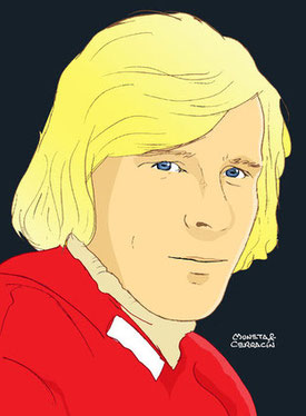 James Hunt by Muneta & Cerracín