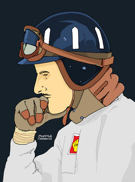 Graham Hill by Muneta & Cerracín