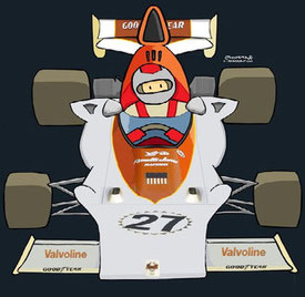 Mario Andretti by Muneta & Cerracín