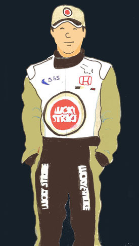 Takuma Sato by Muneta & Cerracín