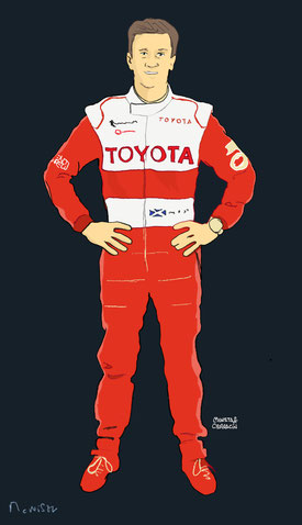 Allan McNish by Muneta & Cerracín