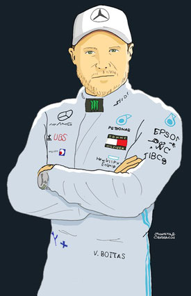 Valtteri Bottas by Muneta & Cerracín