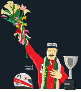Clay Regazzoni by Muneta & Cerracín