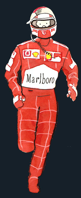 Michael Schumacher by Muneta & Cerracín