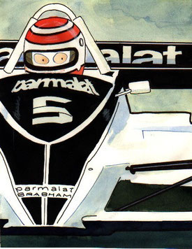 Nelson Piquet by Muneta & Cerracín