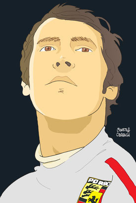 Vic Elford by Muneta & Cerracín