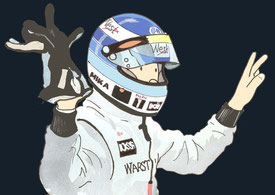 Mika Häkkinen by Muneta & Cerracín