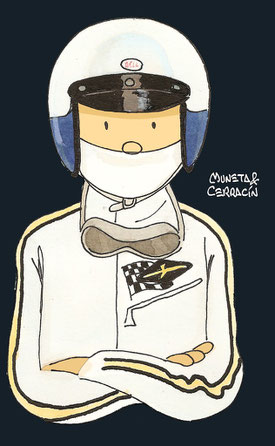 Richie Ginther by Muneta & Cerracín