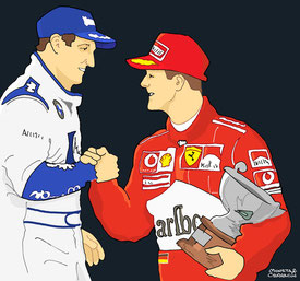 Michael Schumacher by Muneta & Cerracín