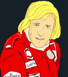James Hunt by Muneta & Cerracín