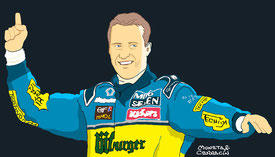 Michael Schumacher by Muneta & Cerracín