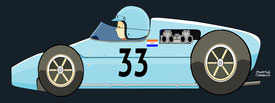 Tony Maggs con un Lotus 18 - Climax by Muneta & Cerracín
