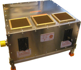 Front & top view (RF input in on the left)