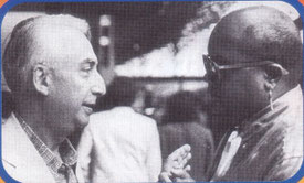 Roland Barthes (links) und Guy Cuevas– Von Jiemth (Eigenes Werk) [CC-BY-SA-3.0 (http://creativecommons.org/licenses/by-sa/3.0)], via Wikimedia Commons