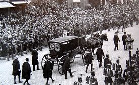Beerdigung am 1. Juni 1885