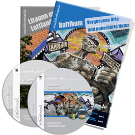 Motorradtour Baltikum  zwei DVD zwei gedruckte Tourstory und GPS Daten für die eigene Tourplanung mit dem Motorrad