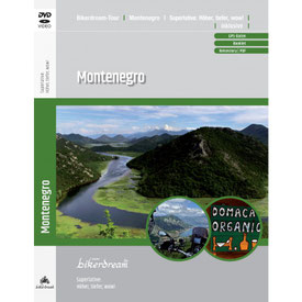 Motorradtour Montenegro DVD und GPS Daten für die eigene Tourplanung mit dem Motorrad
